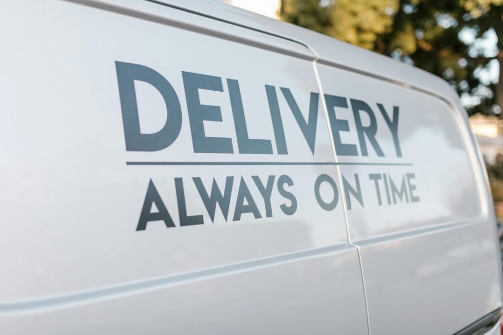 mobil delivery van