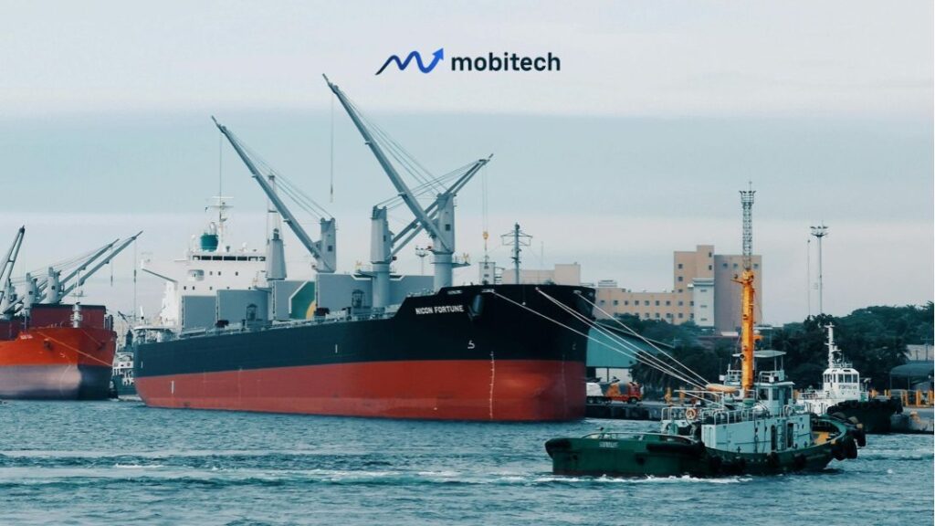 aktivitas pengiriman produk dengan kapal cargo