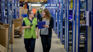 ilustrasi logistik dalam rantai pasok
